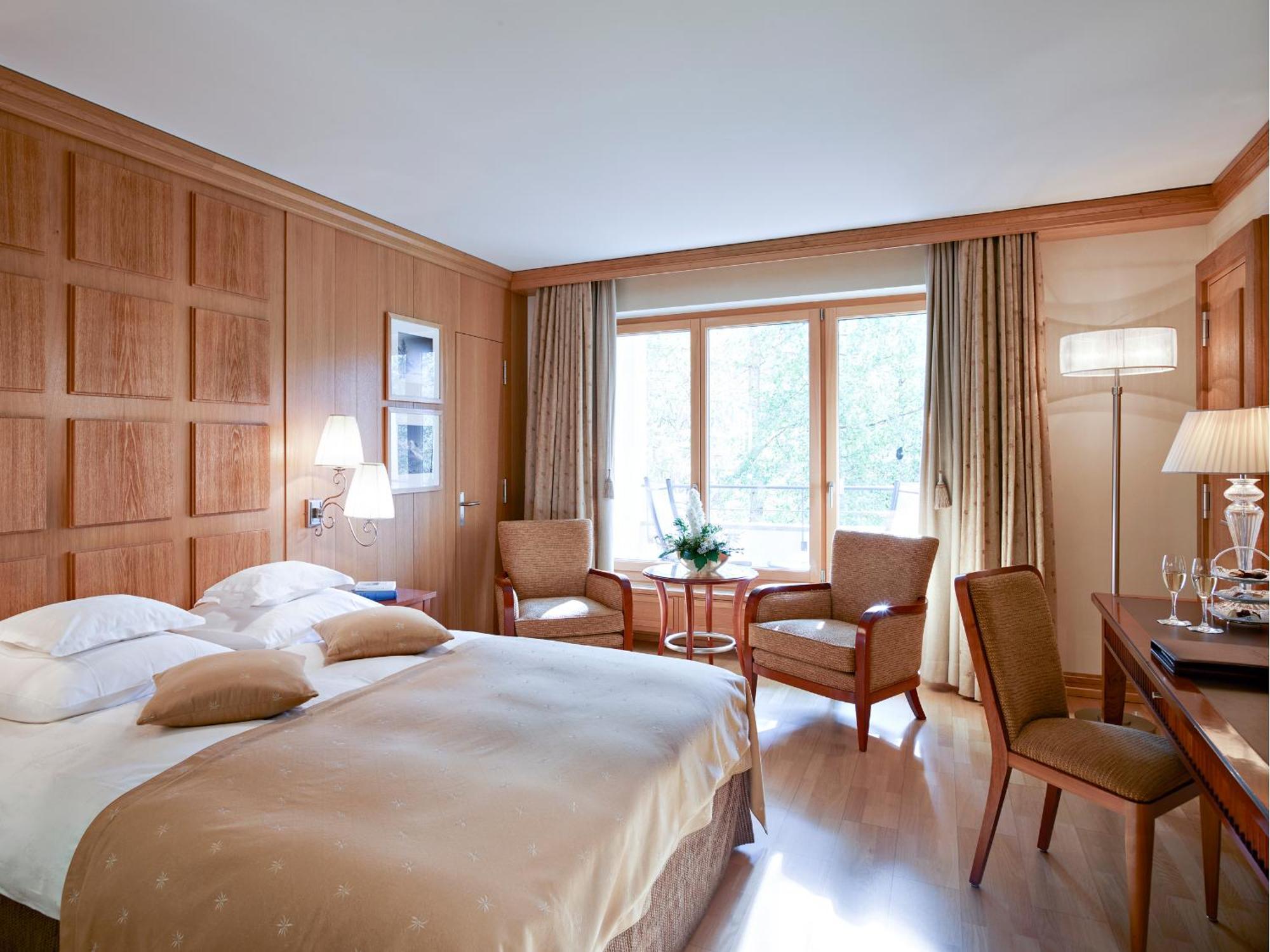 Grand Hotel Kronenhof Pontresina Room photo