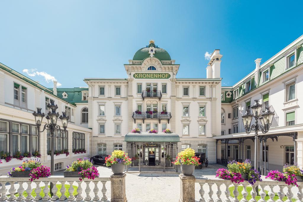 Grand Hotel Kronenhof Pontresina Exterior photo